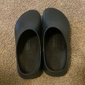 Navy Super-Birki Clogs